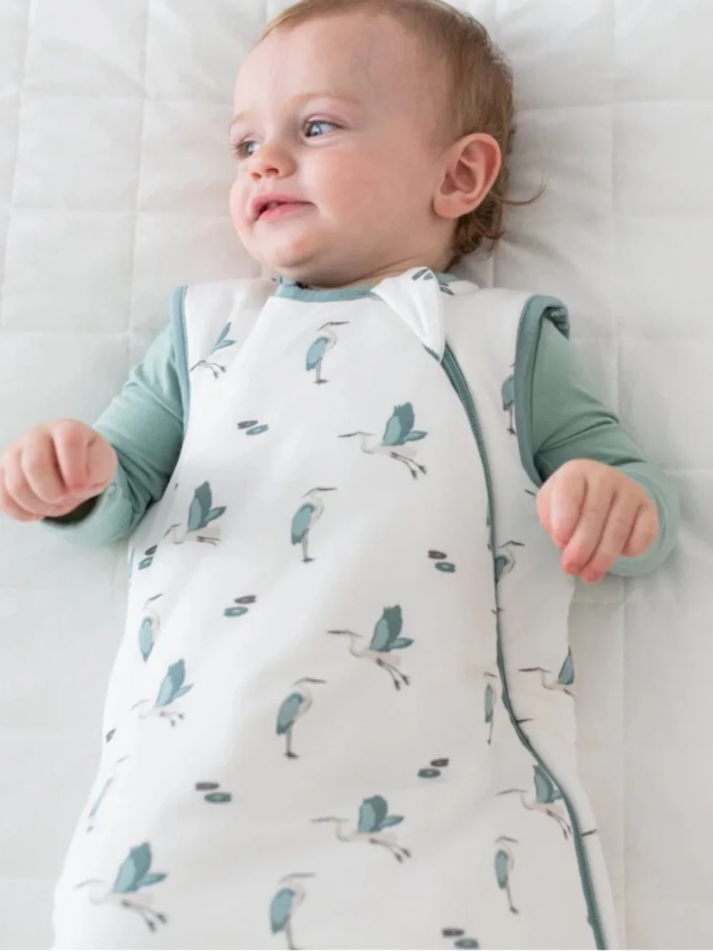 Kyte Baby Sleep Sack Blue Heron Size M